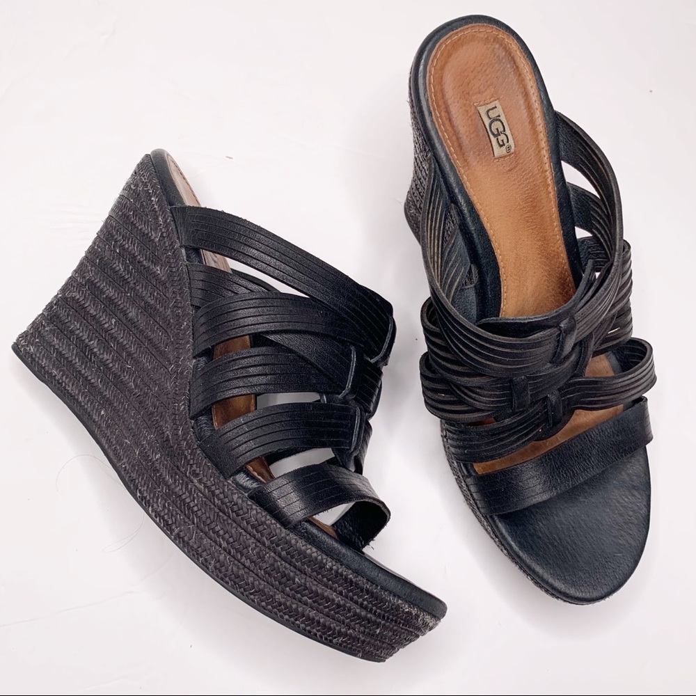 UGG Melinda Platform Wedge Sandal US 8
